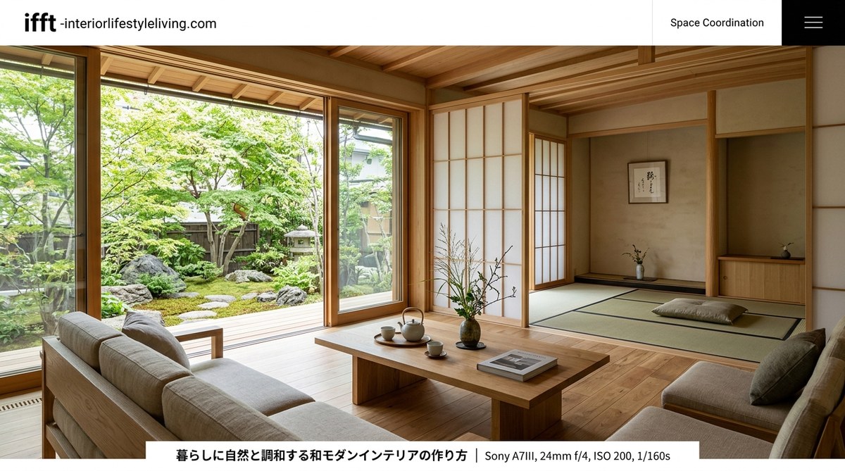 暮らしに自然と調和する和モダンインテリアの作り方